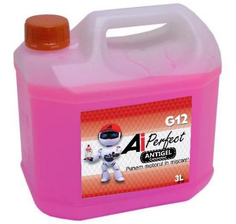 Antigel rosu AIPERFECT G12 3L