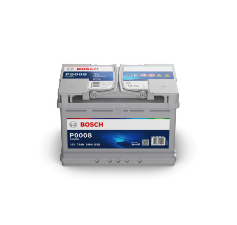 Acumulator BOSCH Power 74Ah 680A 12V – 0 092 P00 080. Acumulator BOSCH Power 74Ah 680A 12V – 0 092 P00 080.