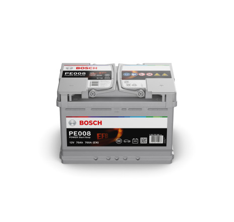 Acumulator BOSCH Power EFB 70Ah 760A 12V – 0 092 PE0 080. Acumulator BOSCH Power EFB 70Ah 760A 12V – 0 092 PE0 080.