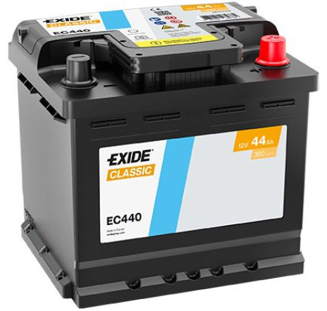 Acumulator EXIDE Classic 44Ah 360A 12V – EC440 Acumulator EXIDE Classic 44Ah 360A 12V – EC440