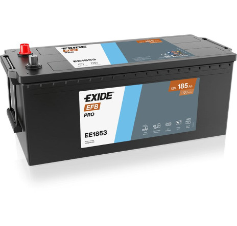 Acumulator EXIDE EFB PRO 185Ah 1100A 12V Borne Inverse – EE1853 Acumulator EXIDE EFB PRO 185Ah 1100A 12V Borne Inverse – EE1853