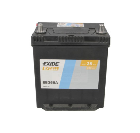 Acumulator EXIDE Excell Asia 35Ah 240A 12V – EB356A Acumulator EXIDE Excell Asia 35Ah 240A 12V – EB356A