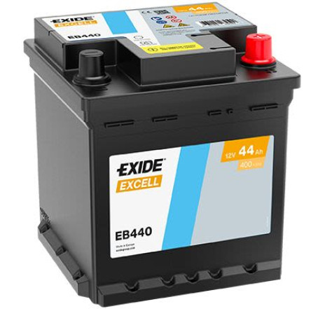 Acumulator EXIDE Excell 44Ah 400A 12V – EB440 Acumulator EXIDE Excell 44Ah 400A 12V – EB440