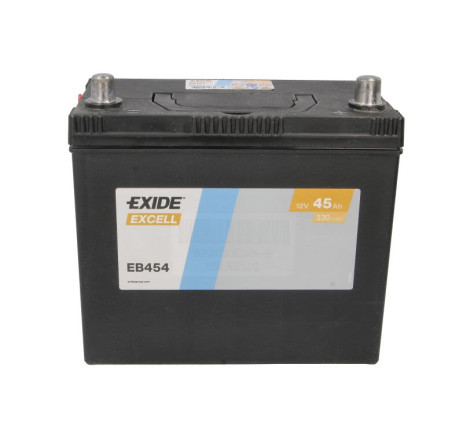 Acumulator EXIDE Excell Asia 45Ah 330A 12V – EB454 Acumulator EXIDE Excell Asia 45Ah 330A 12V – EB454