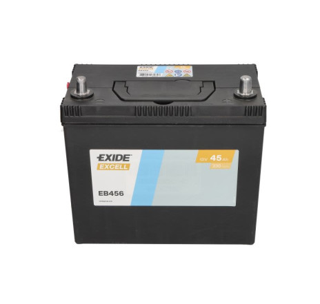 Acumulator EXIDE Excell Asia 45Ah 330A 12V – EB456 Acumulator EXIDE Excell Asia 45Ah 330A 12V – EB456