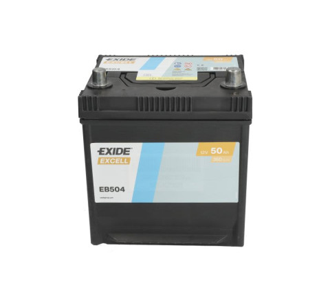 Acumulator EXIDE Excell Asia 50Ah 360A 12V – EB504 Acumulator EXIDE Excell Asia 50Ah 360A 12V – EB504