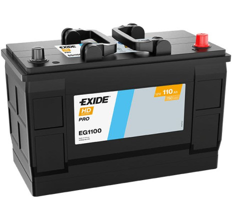Acumulator EXIDE HD PRO 110Ah 750A 12V – EG1100 Acumulator EXIDE HD PRO 110Ah 750A 12V – EG1100
