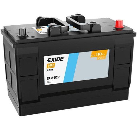 Acumulator EXIDE HD PRO 110Ah 750A 12V – EG1102 Acumulator EXIDE HD PRO 110Ah 750A 12V – EG1102