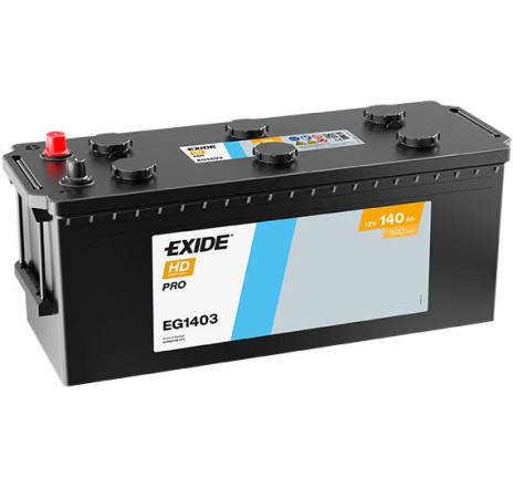 Acumulator EXIDE HD PRO 140Ah 800A 12V Borne Inverse – EG1403 Acumulator EXIDE HD PRO 140Ah 800A 12V Borne Inverse – EG1403