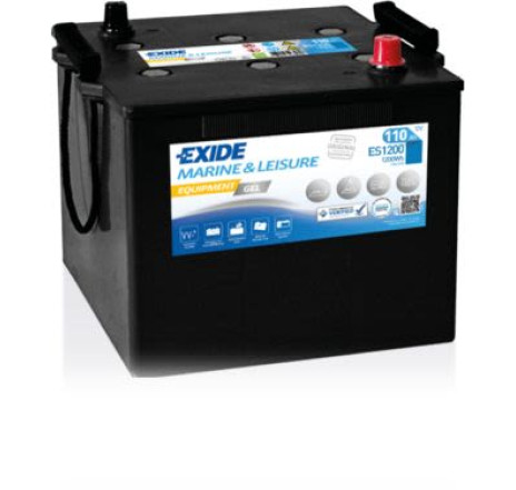 Acumulator EXIDE Marine & Leisure Equipment GEL 110Ah 1200Wh 12V – ES1200 Acumulator EXIDE Marine & Leisure Equipment GEL 110Ah 1200Wh 12V – ES1200