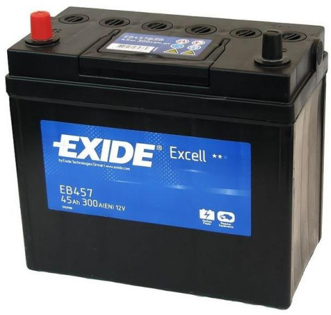 Acumulator EXIDE EB457 EXCELL 45Ah (EB457)