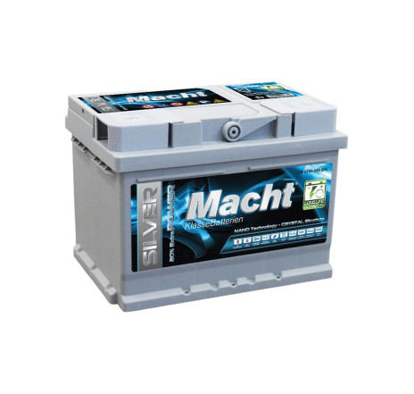 Acumulator MACHT SILVER POWER 12V 55Ah 560A (25873) Acumulator MACHT SILVER POWER 12V 55Ah 560A (25873)