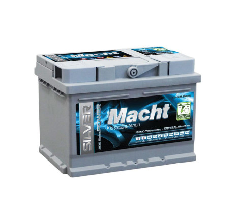 Acumulator MACHT SILVER POWER 12V 60Ah 600A (19542) Acumulator MACHT SILVER POWER 12V 60Ah 600A (19542)