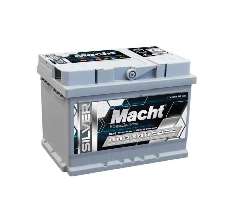 Acumulator MACHT Silver Power 55Ah 540A 12V – 25873 Acumulator MACHT Silver Power 55Ah 540A 12V – 25873