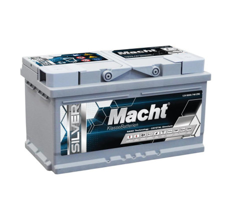 Acumulator MACHT Silver Power 80Ah 740A 12V – 19544 Acumulator MACHT Silver Power 80Ah 740A 12V – 19544