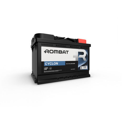 Acumulator ROMBAT Cyclon 77Ah 640A 12V – 5774730064 Acumulator ROMBAT Cyclon 77Ah 640A 12V – 5774730064