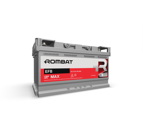 Acumulator ROMBAT EFB 75Ah 760A 12V – 57511A0076 Acumulator ROMBAT EFB 75Ah 760A 12V – 57511A0076