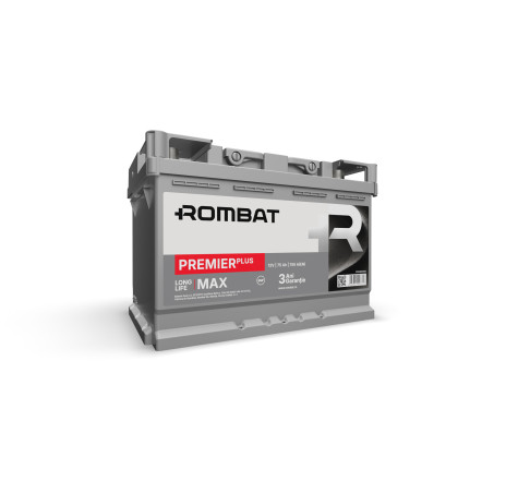Acumulator ROMBAT Premier Plus 75Ah 750A 12V – 5752K30075 Acumulator ROMBAT Premier Plus 75Ah 750A 12V – 5752K30075