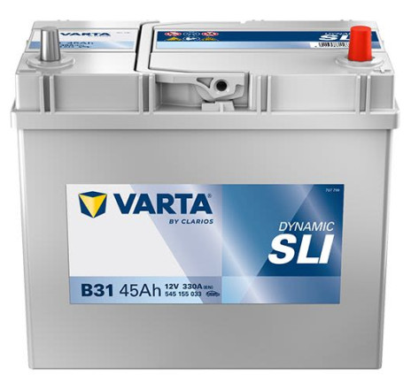 Acumulator VARTA Dynamic SLI Asia B31 45Ah 330A 12V – 545155033K262 Acumulator VARTA Dynamic SLI Asia B31 45Ah 330A 12V – 545155033K262