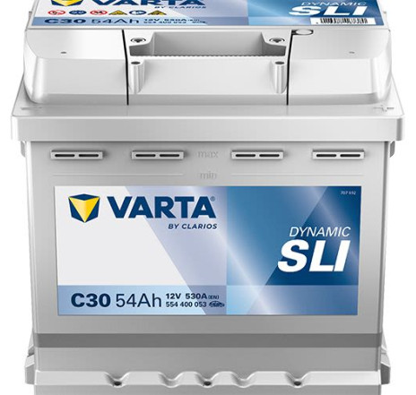Acumulator VARTA Dynamic SLI C30 54Ah 530A 12V – 554400053K262 Acumulator VARTA Dynamic SLI C30 54Ah 530A 12V – 554400053K262