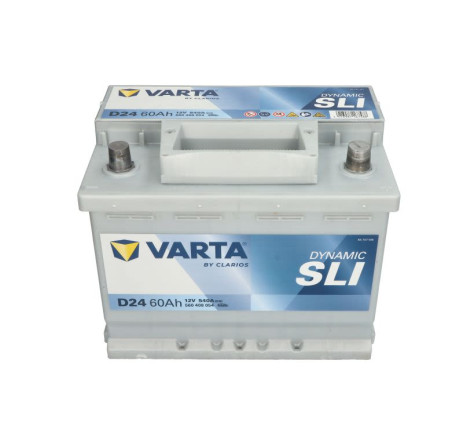 Acumulator VARTA Dynamic SLI D24 60Ah 540A 12V – 560408054K262 Acumulator VARTA Dynamic SLI D24 60Ah 540A 12V – 560408054K262