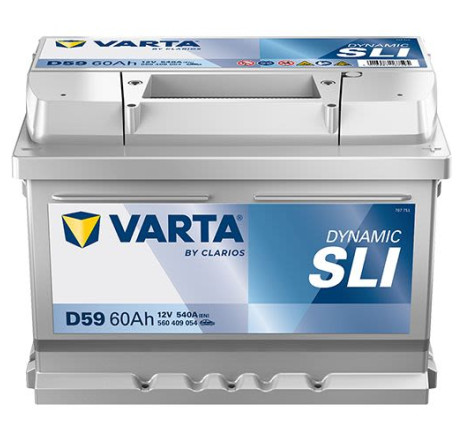 Acumulator VARTA Dynamic SLI D59 60Ah 540A 12V – 560409054K262 Acumulator VARTA Dynamic SLI D59 60Ah 540A 12V – 560409054K262
