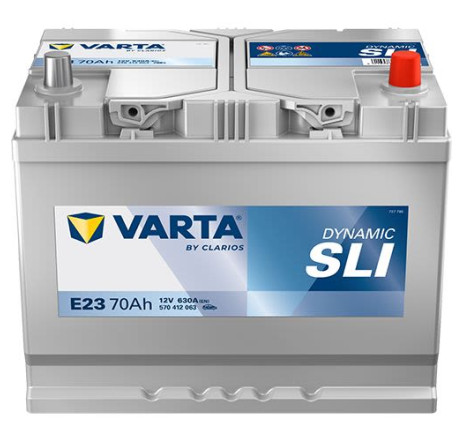 Acumulator VARTA Dynamic SLI Asia E23 70Ah 630A 12V – 570412063K262 Acumulator VARTA Dynamic SLI Asia E23 70Ah 630A 12V – 570412063K262