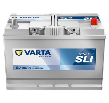 Acumulator VARTA Dynamic SLI Asia G7 95Ah 830A 12V – 595404083K262 Acumulator VARTA Dynamic SLI Asia G7 95Ah 830A 12V – 595404083K262