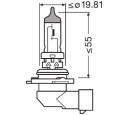 BEC 12V H1 55 W NIGHT BREAKER SILVER +100% OSRAM
