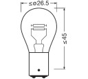 SET 2 BECURI 12V H4 60/55 W NIGHT BREAKER SILVER +100% OSRAM