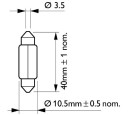 BEC CAMION 24V H21W ORIGINAL SET 10 BUC OSRAM