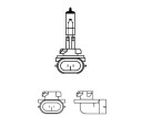 BEC 12V H27/1 27 W ORIGINAL OSRAM