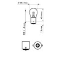 BEC AUXILIAR H10W 12V 10W BA9s SET 10 BUC