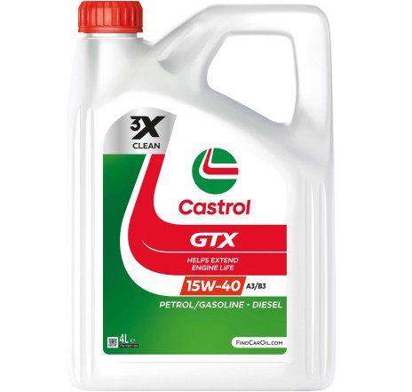 Ulei motor CASTROL GTX 15W40 4L