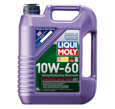 Ulei motor Liqui Moly Synthoil Race Tech GT1 10W60 (1391) (8909) 5L