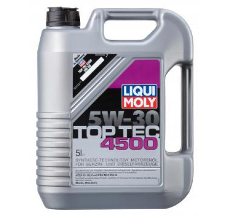 Ulei motor Liqui Moly Top Tec 4500 5W30 (3729) (2318) 5L