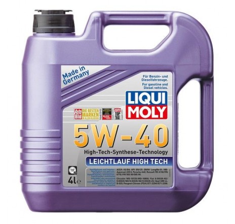 Ulei motor Liqui Moly Leichtlauf HT 5W40 (2595) 4L