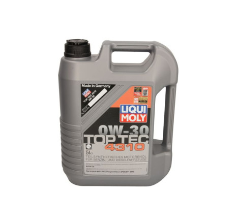 Ulei motor Liqui Moly TOP TEC 4310 0W30 5L 2362