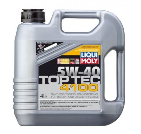 Ulei motor Liqui Moly Top Tec 4100 5W40 (2195 ) 4L