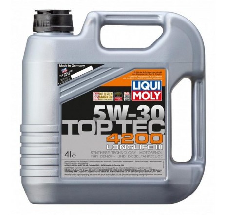 Ulei motor Liqui Moly Top Tec 4200 5W30 (3715) 4L