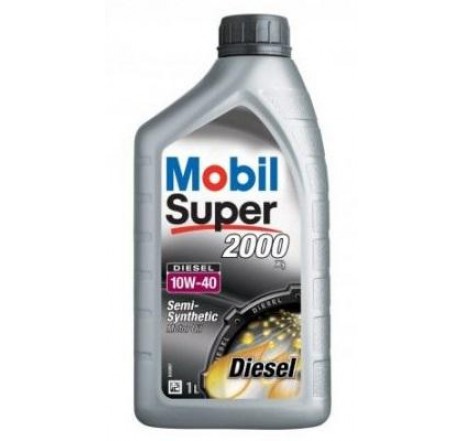 Ulei motor MOBIL SUPER 2000 X1 DIESEL  10W40 1L