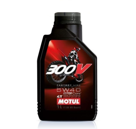 Ulei motor MOTUL 300V FACTORY LINE OFF ROAD 5W40 1L