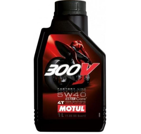 Ulei motor MOTUL 300V FACTORY LINE ROAD RACING 5W40 1L