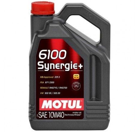 Ulei motor MOTUL 6100 SYNERGIE + 10W40 4L