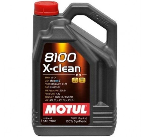Ulei motor MOTUL 8100 X-CLEAN 5W40 5L