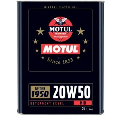 Ulei motor MOTUL CLASSIC 20W50 2L Ulei motor MOTUL CLASSIC 20W50 2L
