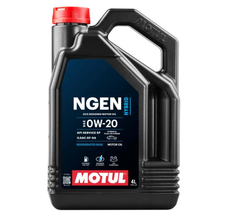 Ulei motor MOTUL NGEN HYBRID 0W20 4L