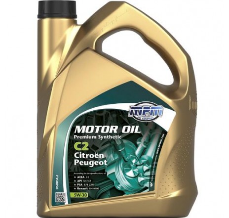Ulei motor MPM OIL PREMIUM SYNTHETIC C2 5W30 5L
