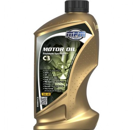 Ulei motor MPM OIL PREMIUM SYNTHETIC C3 5W40 1L