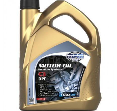 Ulei motor MPM OIL PREMIUM SYNTHETIC C3 DPF 5W30 5L